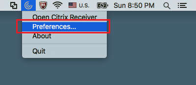 how to run citrix on mac