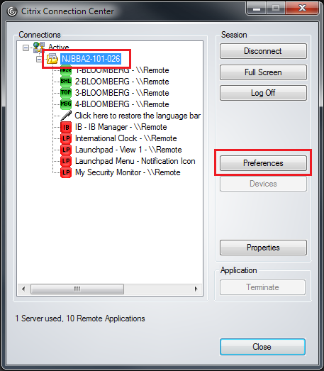 citrix receiver for mac keyboard shortcuts